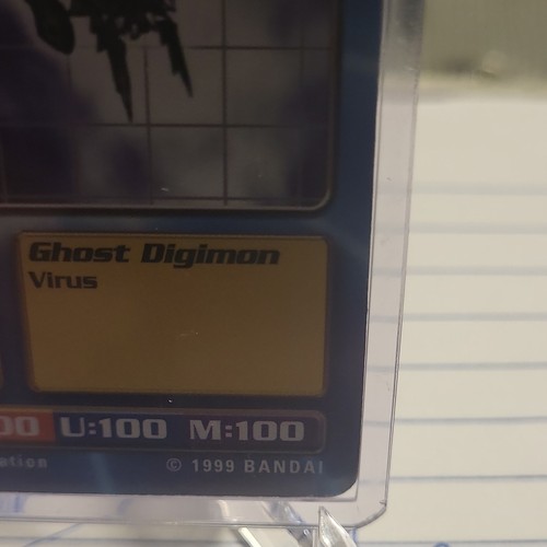 1999 Bandai Digimon Vintage Card - Myotismon #BO-76 - photo 5