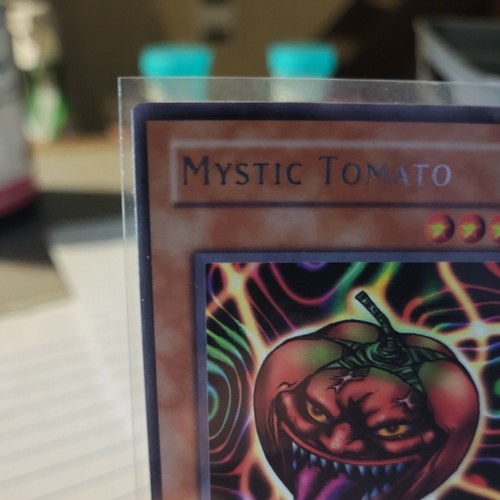 Yugioh 1st Edition Mystic Tomato Rare MRL-094 Pack Fresh - photo 3