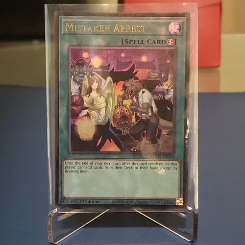 Mistaken Arrest - BLGG-EN114 - Ultra Rare YuGiOh