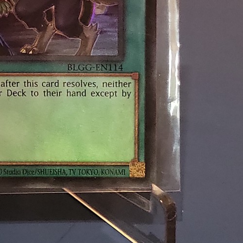 Mistaken Arrest - BLGG-EN114 - Ultra Rare YuGiOh - photo 3