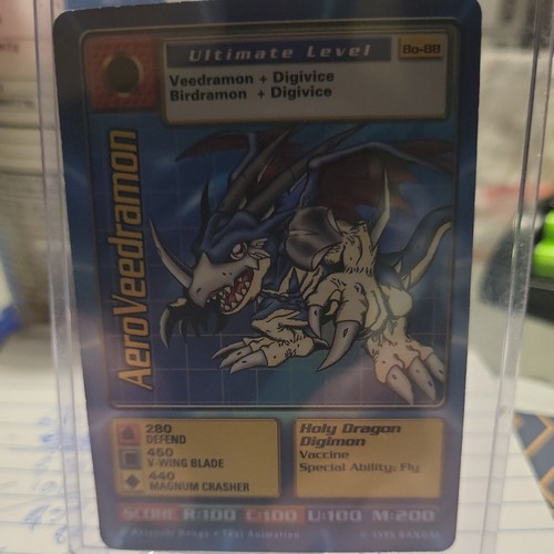 AeroVeedramon HOLO FOIL | 1999 Digimon Digi-Battle #BO-88 MP