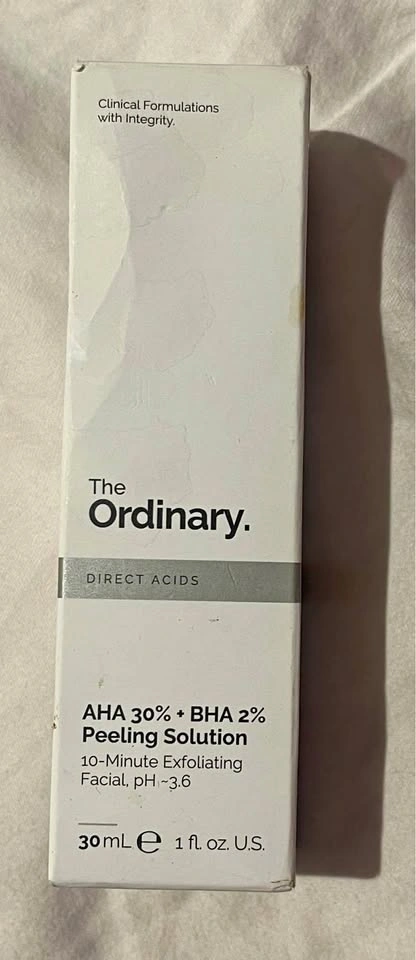 The Ordinary AHA 30% + BHA 2% Peeling Solution
