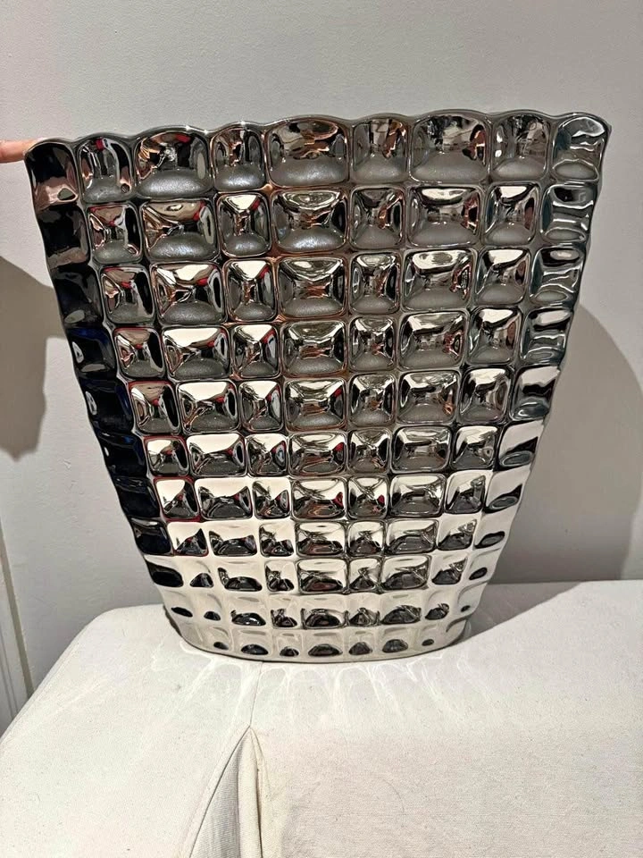 18”x16.5”h Ceramic Vase