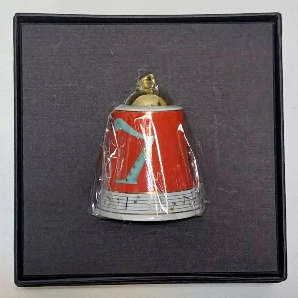 PORCELAIN CHRISTMAS BELL BVLGARY / ROSENTHAL thumbnail