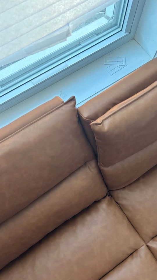 Mainstays Pillow Top Futon - camel brown - photo 3