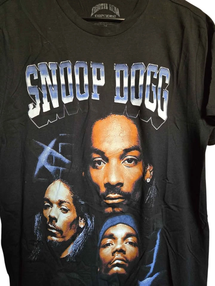 Snoop Dogg Death Row Records Rap Tee Vintage Style Hip Hop Graph - photo 4