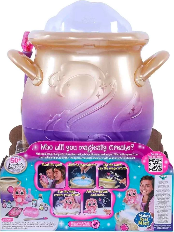 Magic Mixies Magic Cauldron Interactive Plush Creation Set - photo 3