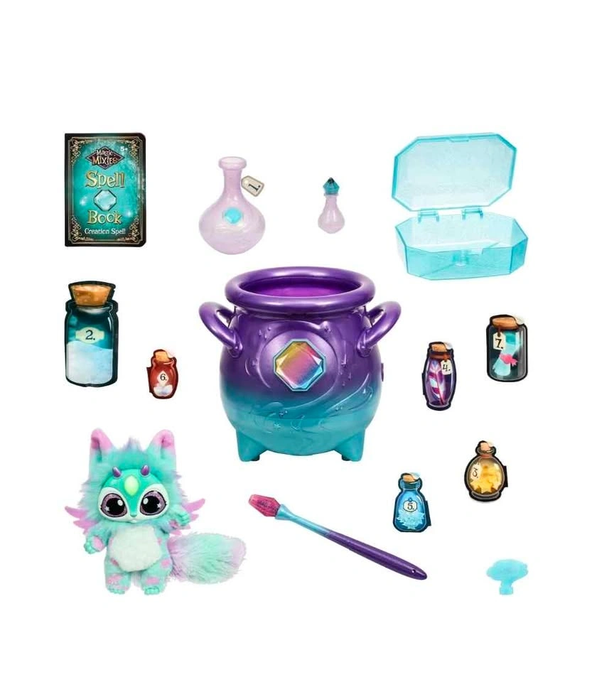 Magic Mixies Magic Cauldron Interactive Plush Creation Set - photo 4