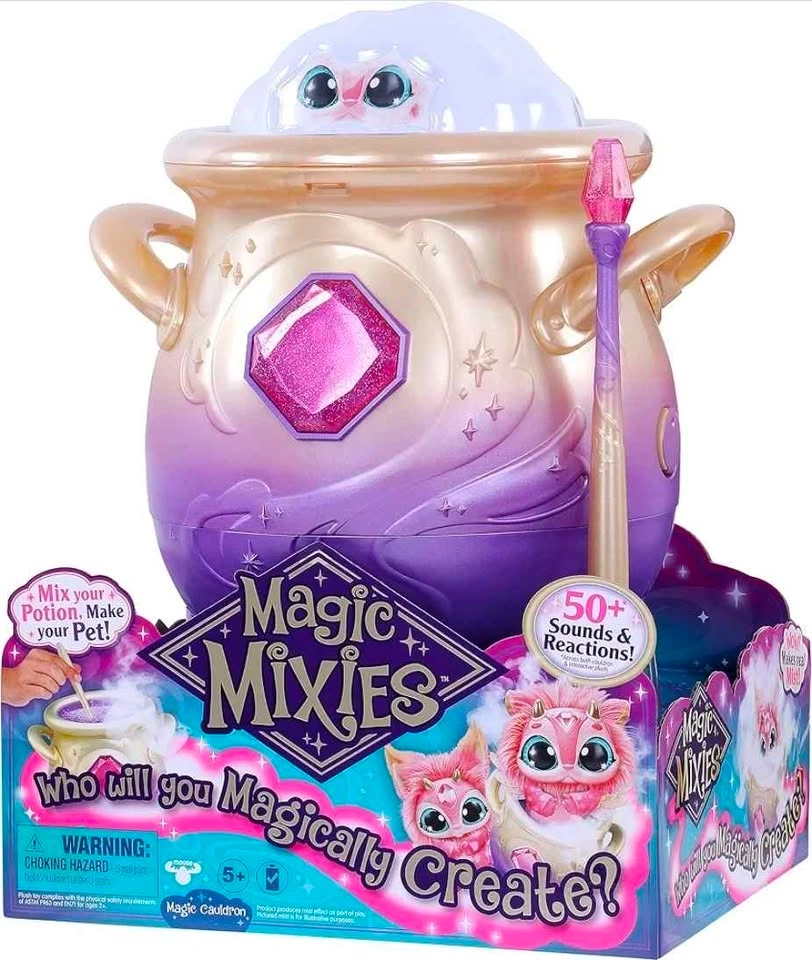 Magic Mixies Magic Cauldron Interactive Plush Creation Set - photo 5