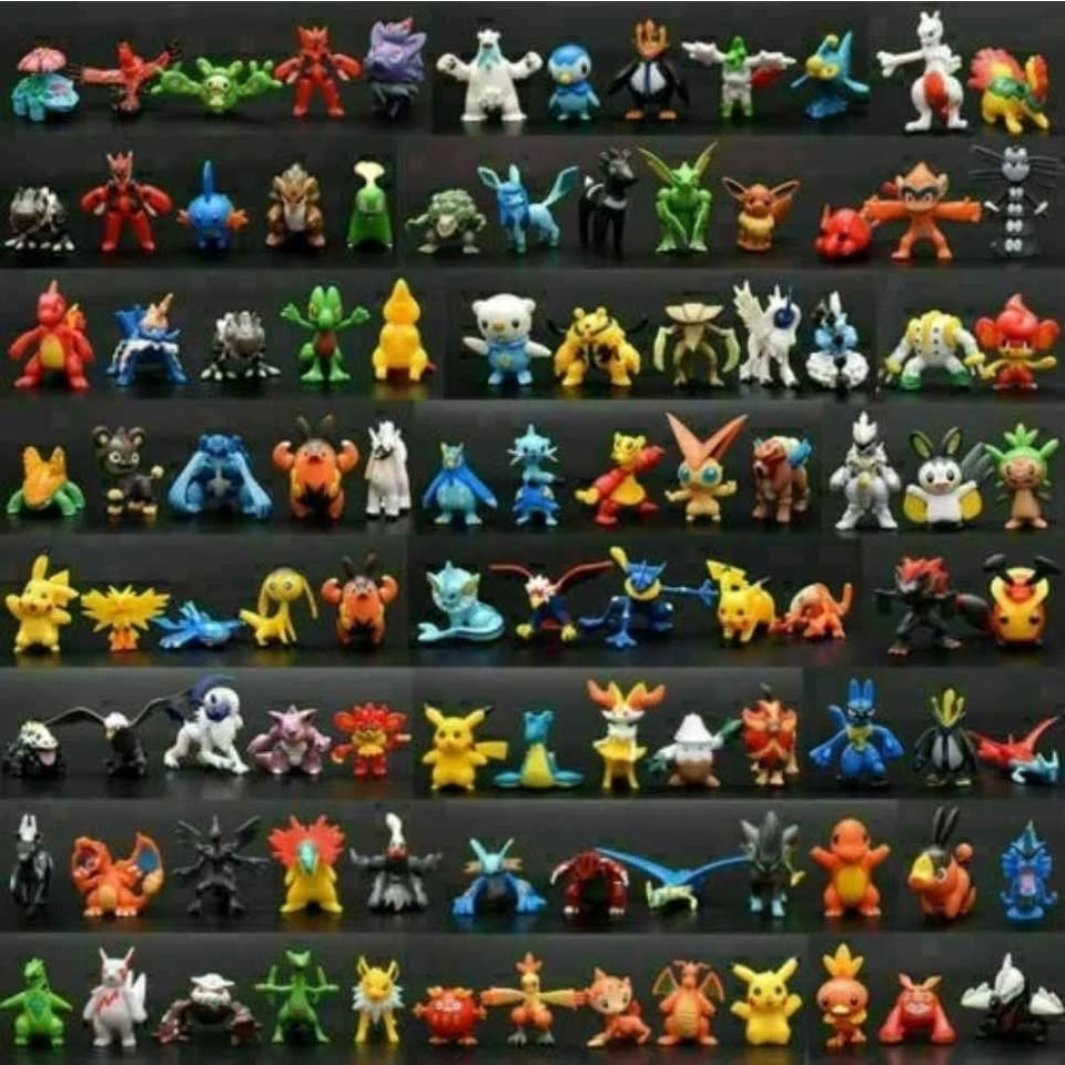 Pokémon Mini Figures 24pc Set – 2–3CM Collectible Toys - photo 5