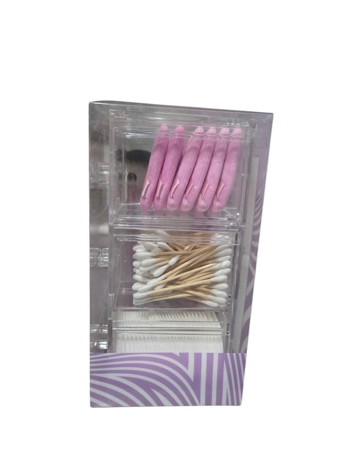 Adrienne Vittadini Pink Beauty Set – Makeup Brushes, Triangle Pu - photo 3