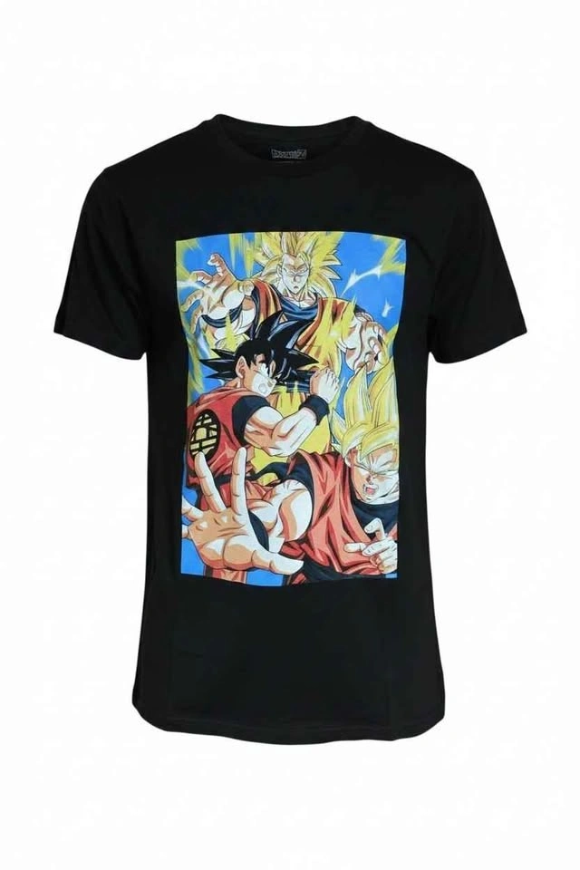 Dragon Ball Z Goku Super Saiyan Graphic Tee Black Medium - photo 2