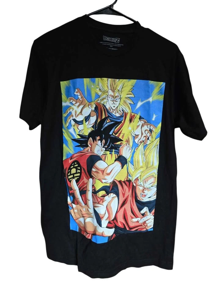 Dragon Ball Z Goku Super Saiyan Graphic Tee Black Medium - photo 5
