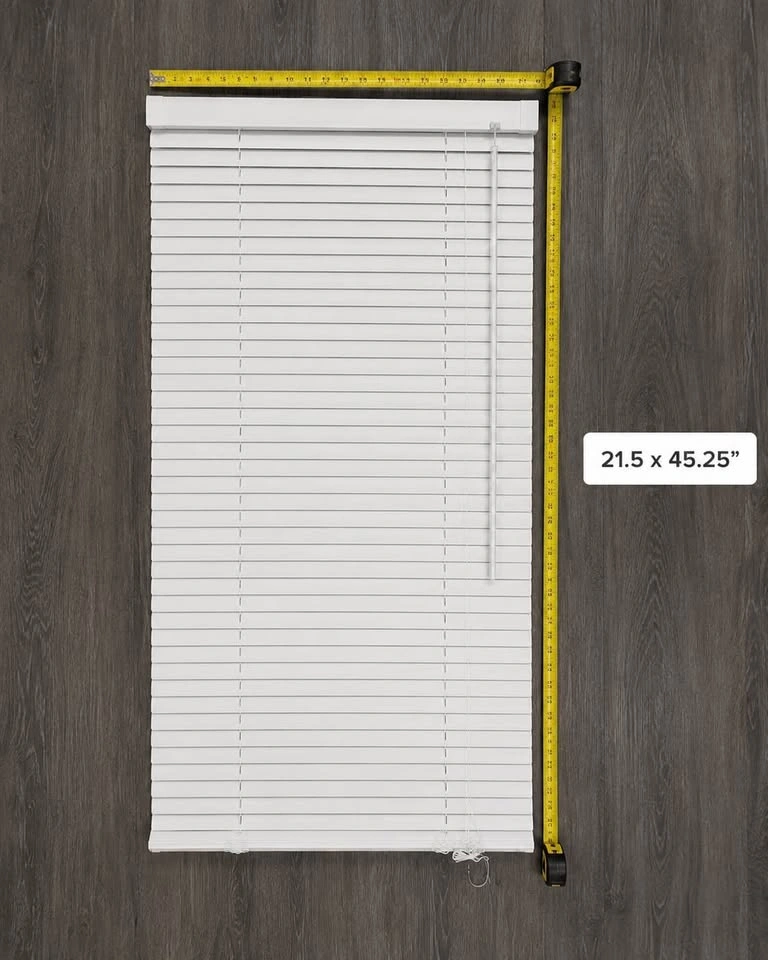 3x White Venetian Blinds w/ Hardware – FOR Basement Window Sizes - photo 2