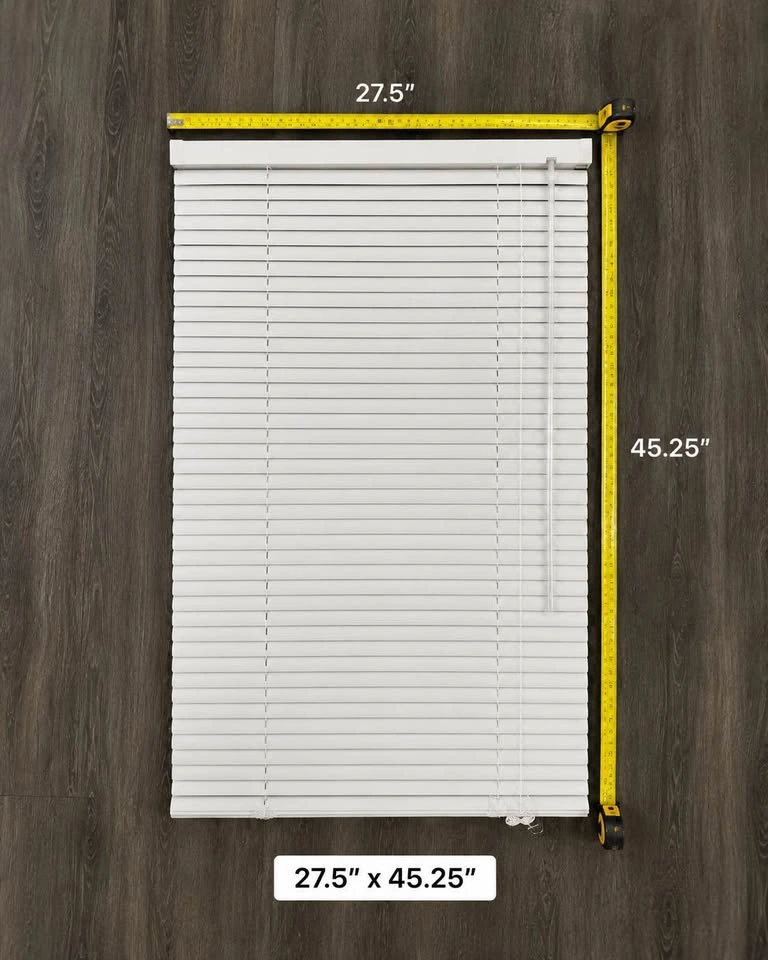3x White Venetian Blinds w/ Hardware – FOR Basement Window Sizes - photo 3