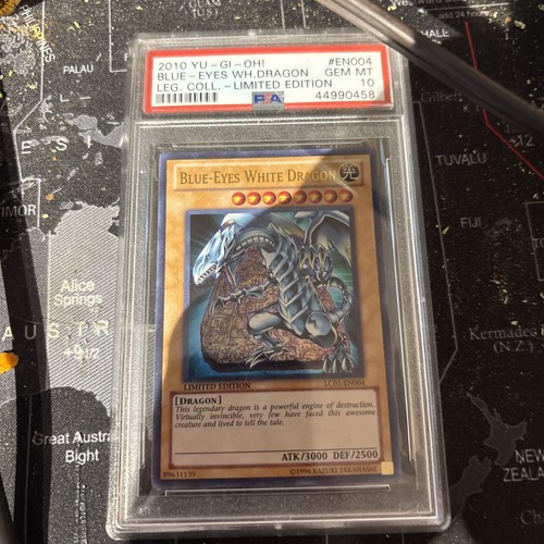 2010 Yu-Gi-Oh! Blue-Eyes White Dragon PSA 10