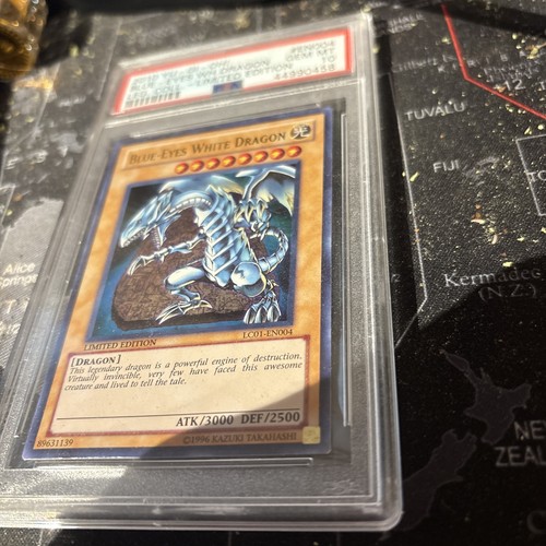 2010 Yu-Gi-Oh! Blue-Eyes White Dragon PSA 10 - photo 2