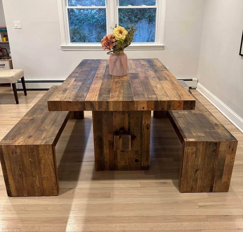 West Elm - Emmerson Reclaimed Wood Dining Table - photo 4