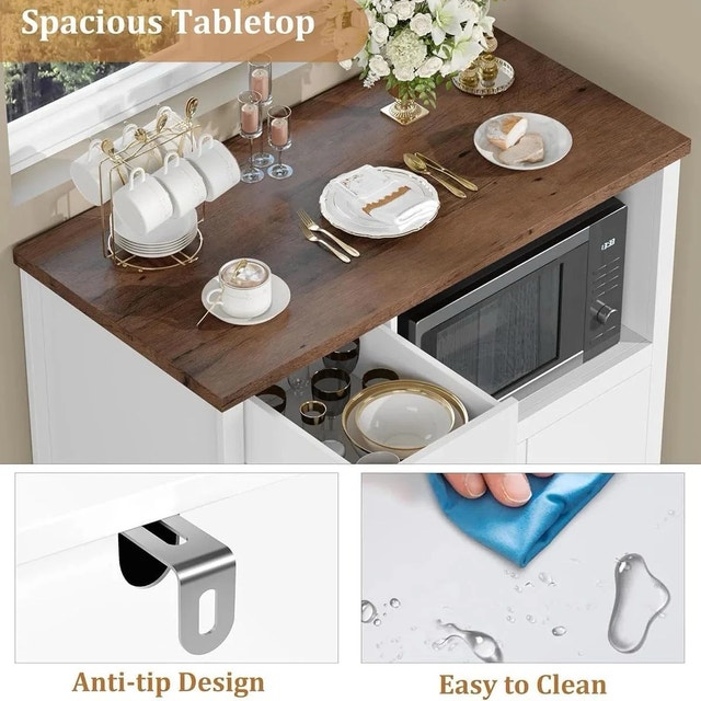 Unboxed Microwave Cabinet (New) - photo 4