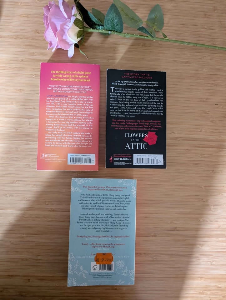 $5 Book Bundle: Lucky, Flowers in the Attic, Piano Teacher - photo 2