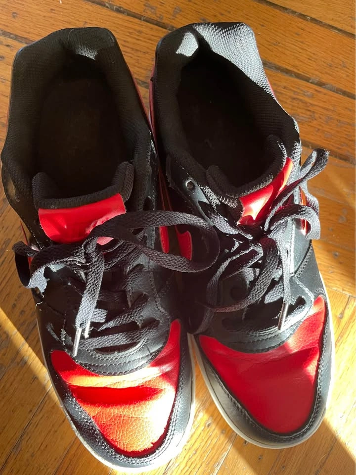 Red Nike Ebernon Lows - photo 3