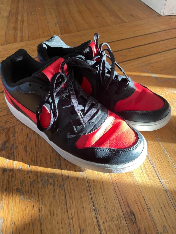 Red Nike Ebernon Lows - photo 4