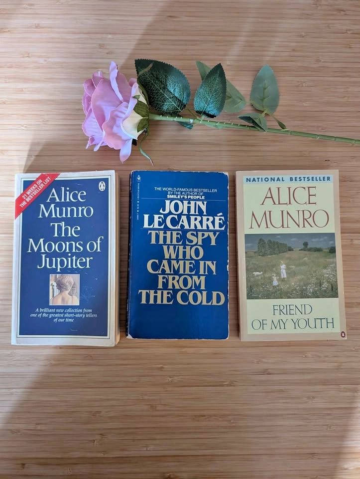 $5 for all Alice Munro and John le Carré Paperback Book Bundle