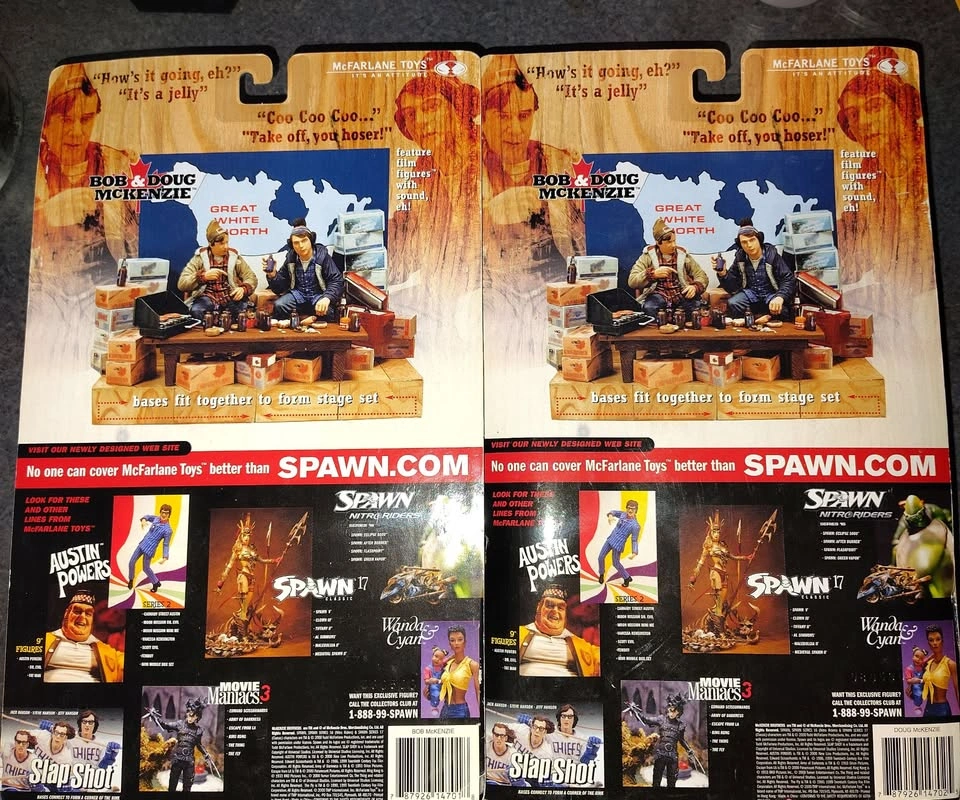 McFarlane Toys Talking Bob & Doug McKenzie action figures - photo 2