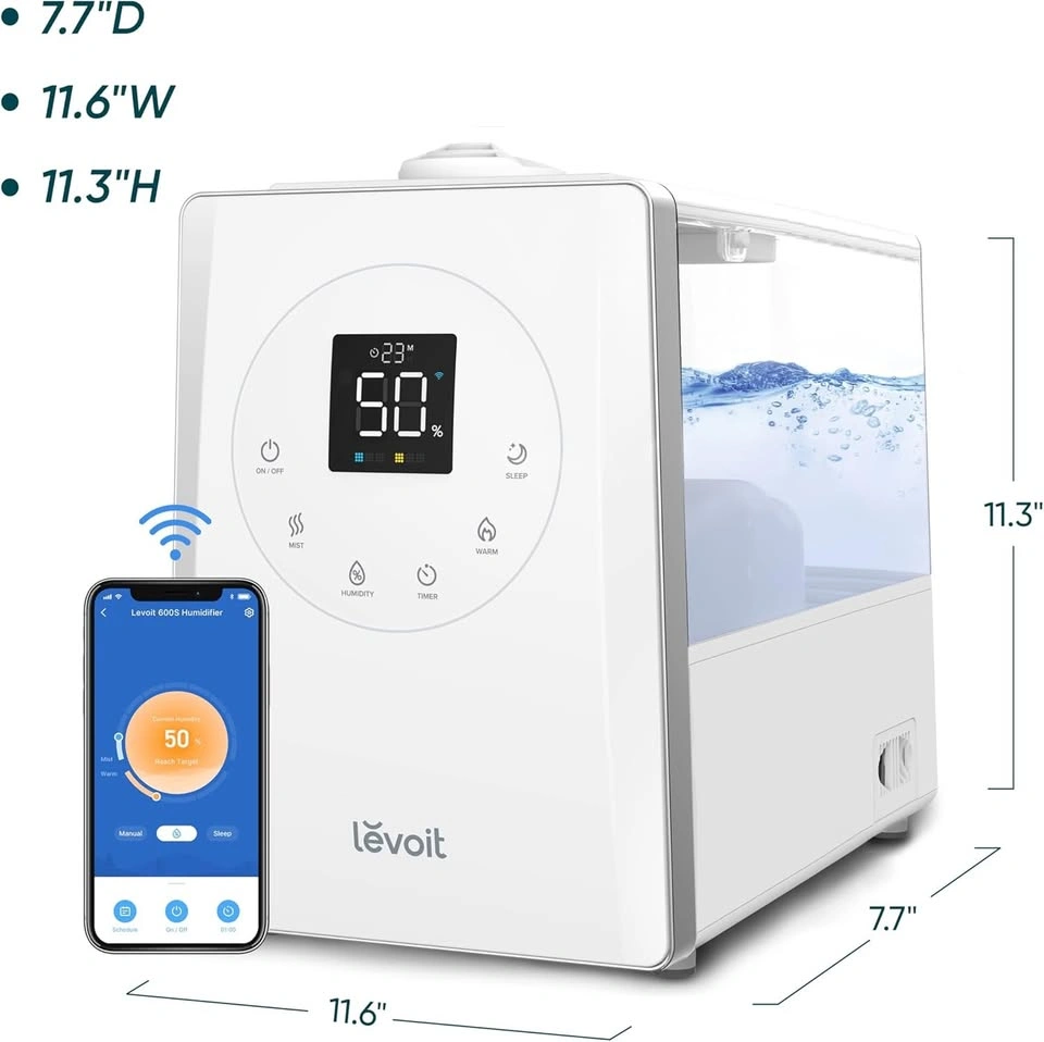 LEVOIT LV600S Smart Warm and Cool Mist Humidifier - photo 4