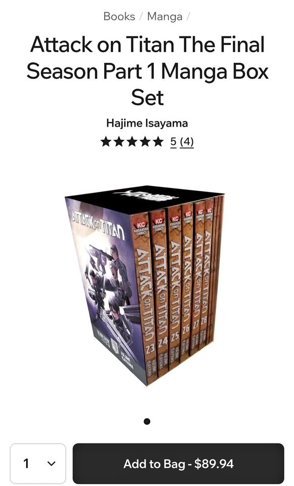 Attack on Titan Final Season Part 1 Box Set