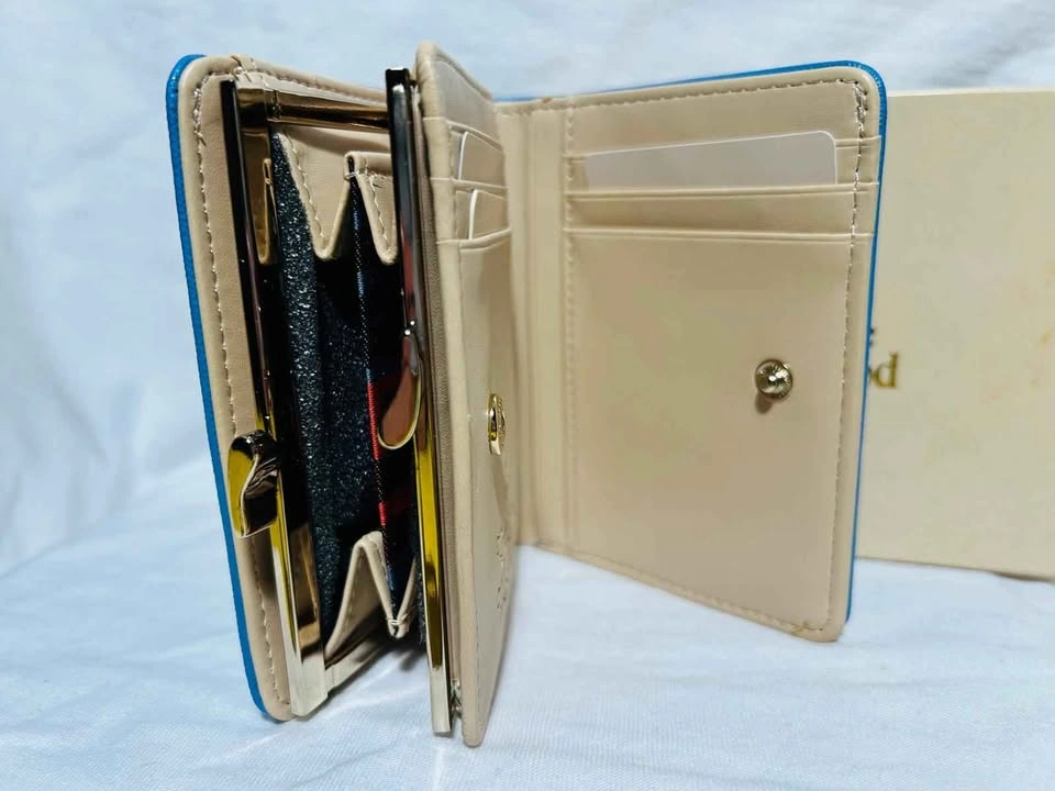 Vivienne Westwood Blue Wallet with Orb Logo [Authentic] - photo 2