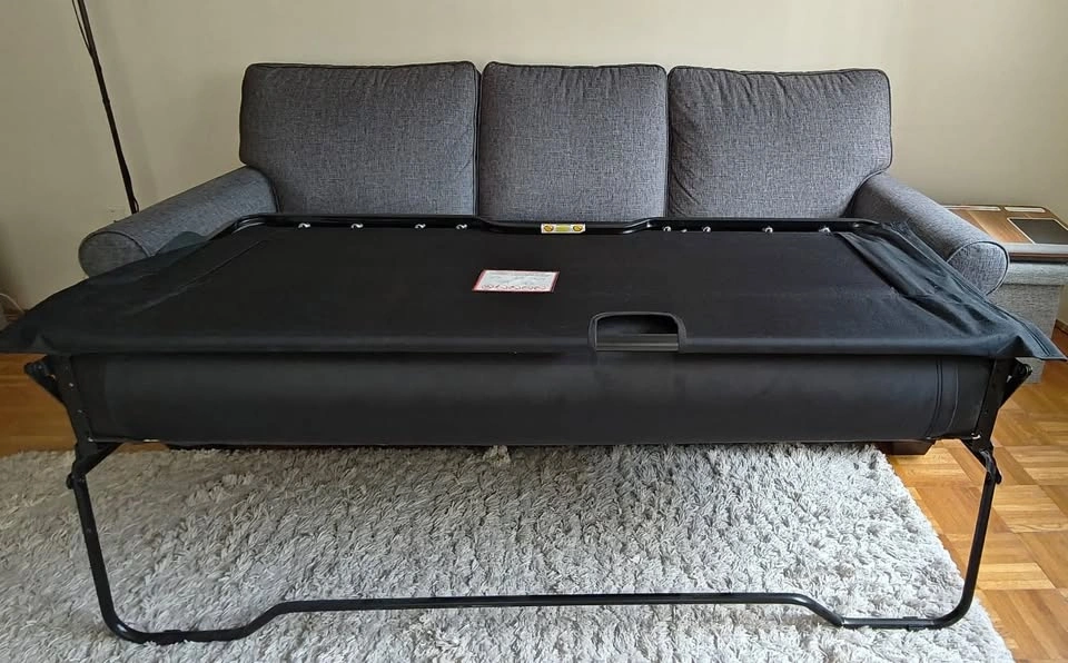 Sofa Bed Sonic Fabric Reversible Queen Sectional Palluci - photo 5