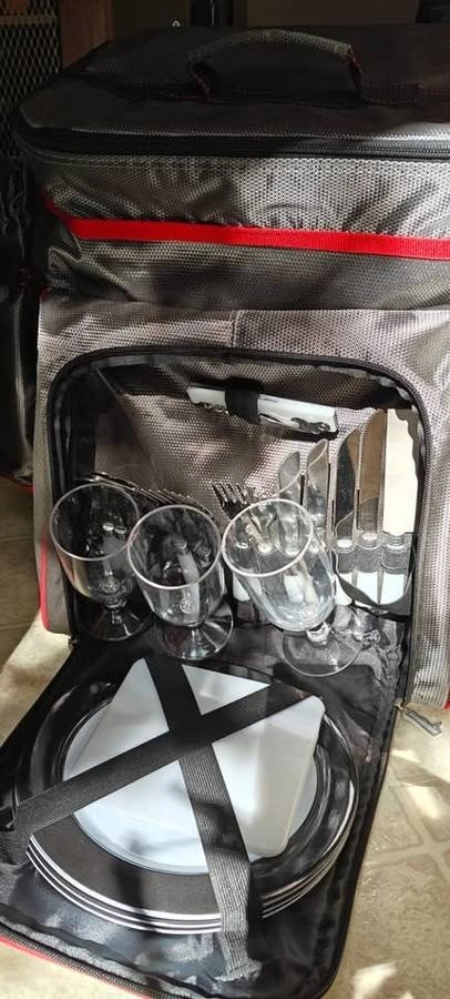 Picnic bag/backpack for 4 people - photo 3