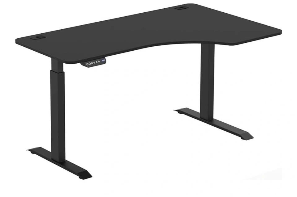 Electric Standing Desk - Black Corner Desk - photo 3