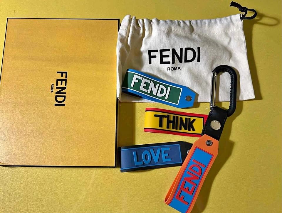Fendi Keychains Bag Charms Set w Box Dust Bag