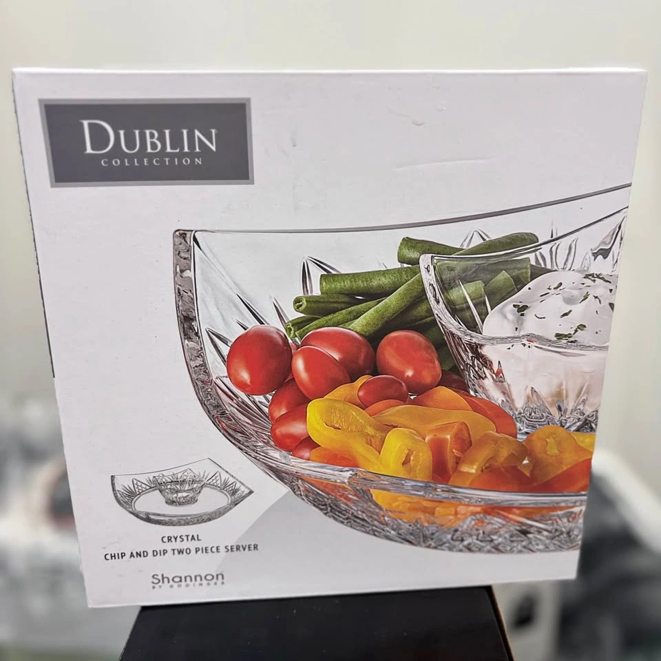 Dublin Collections Chip and Dip Two-piece Server