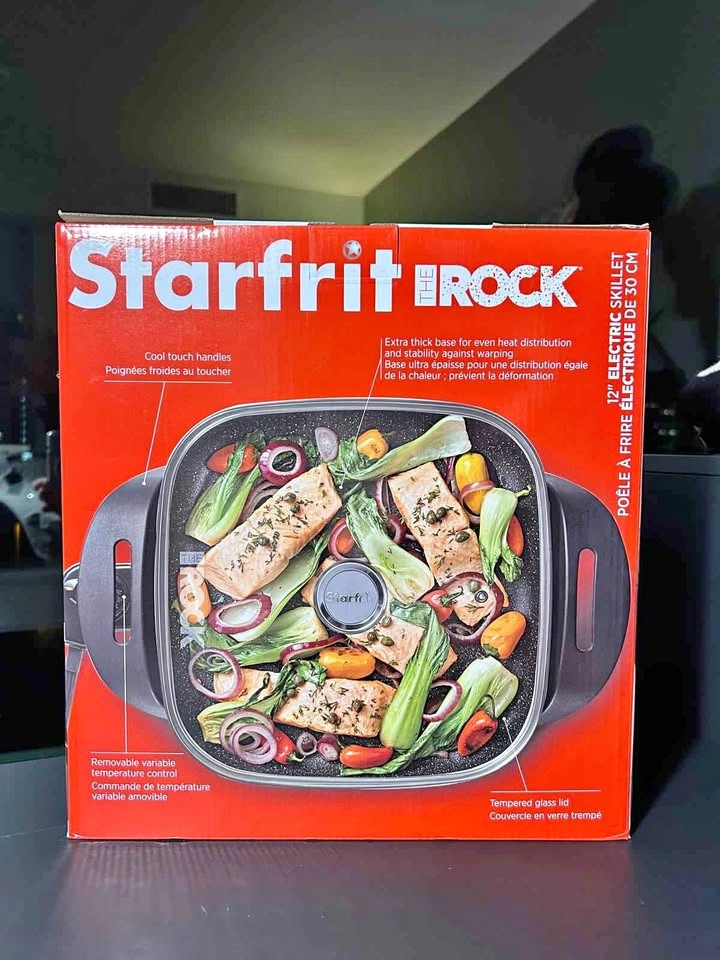 Starfrit THE ROCK 12 inch Electric Skillet