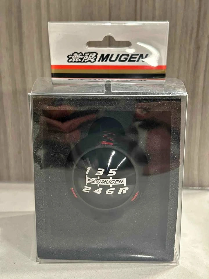 100% Genuine Brand New MUGEN Hand Stitched Leather 6 Speed Shift