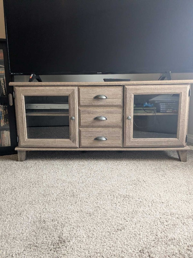 Rustic Wood TV Stand - photo 4