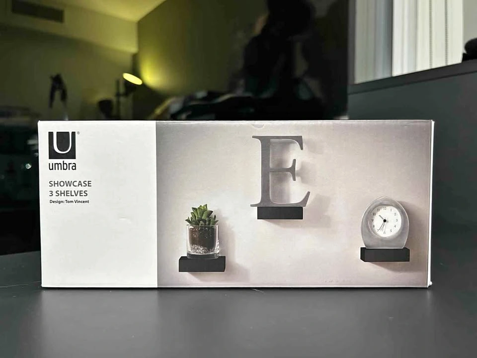 Umbra Showcase 3 Shelves mini floating shelves