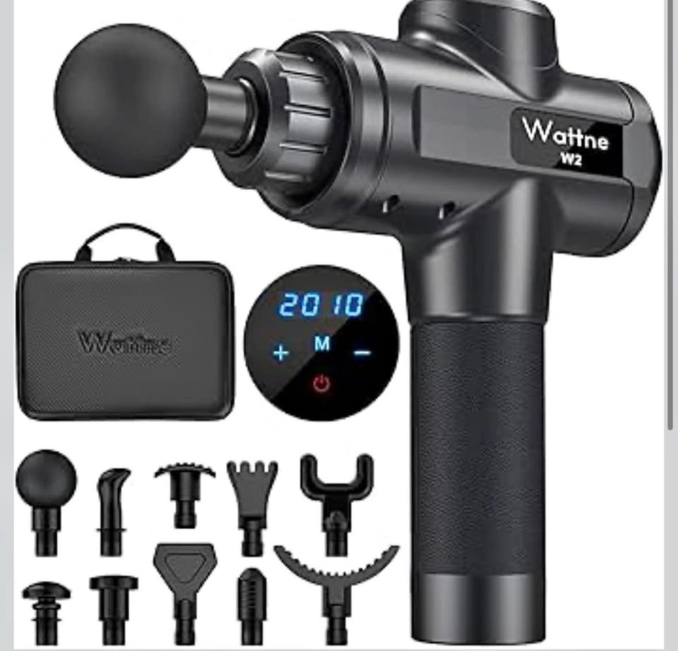 Wattne W2 Deep Tissue Massage Gun – Portable Percussion Massager