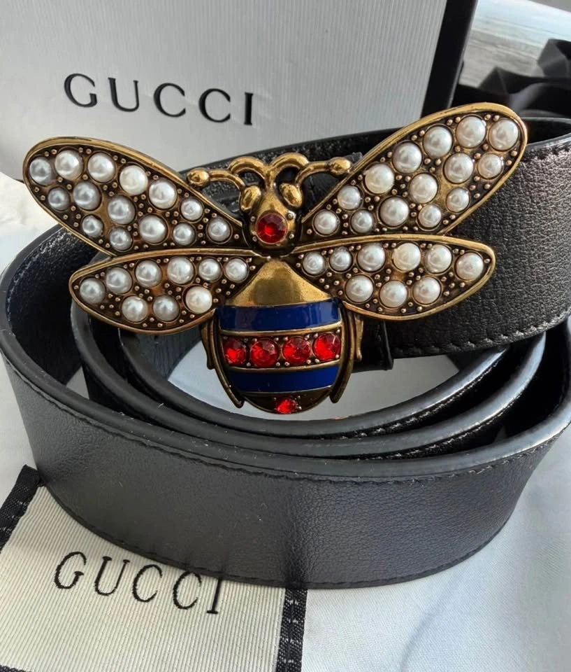 Gucci Black Queen Margaret Belt - photo 2