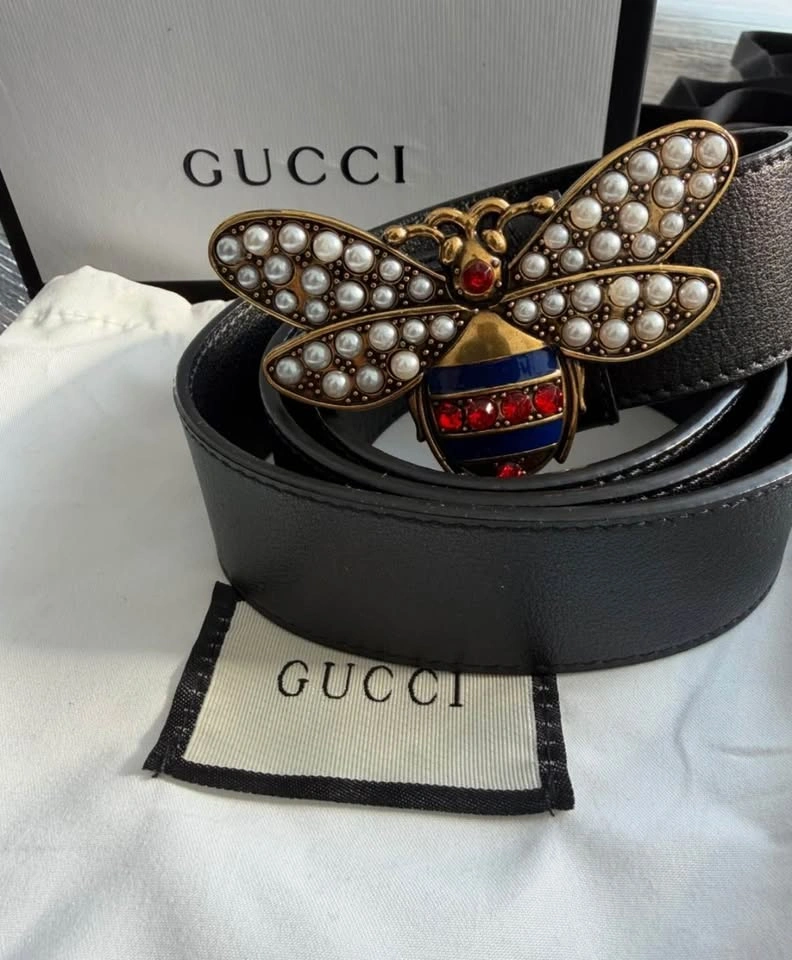 Gucci Black Queen Margaret Belt - photo 3