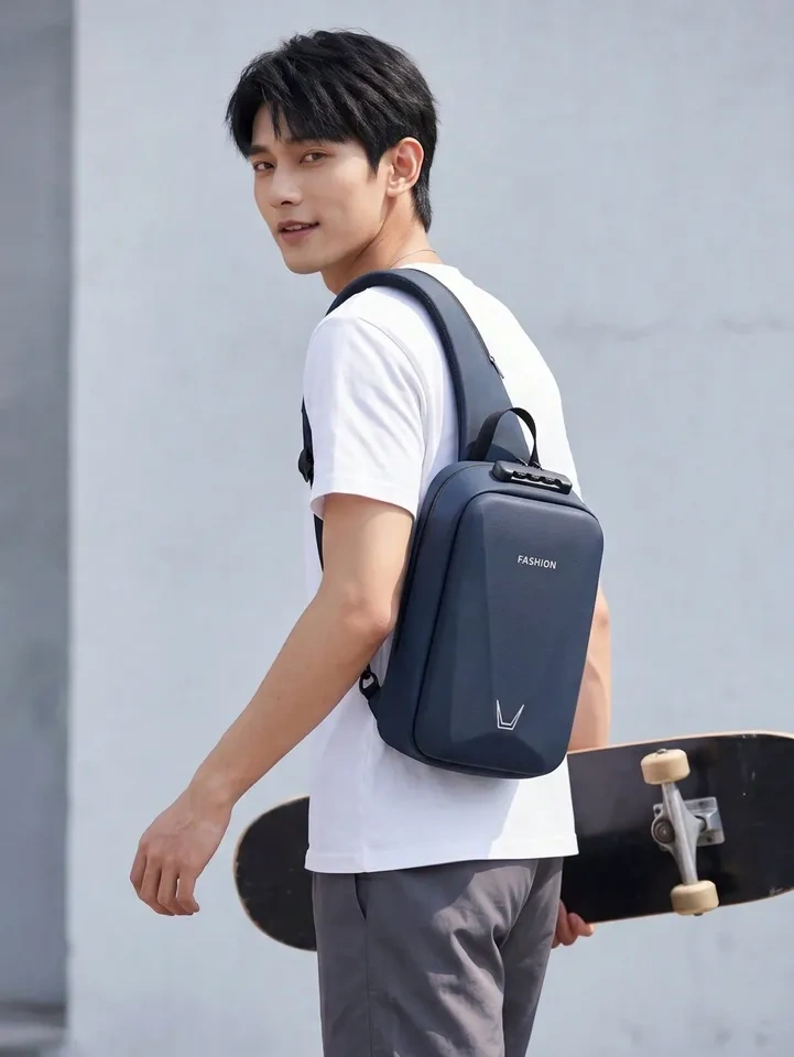 Anti-Theft Sling Bag with Combination Lock - photo 4