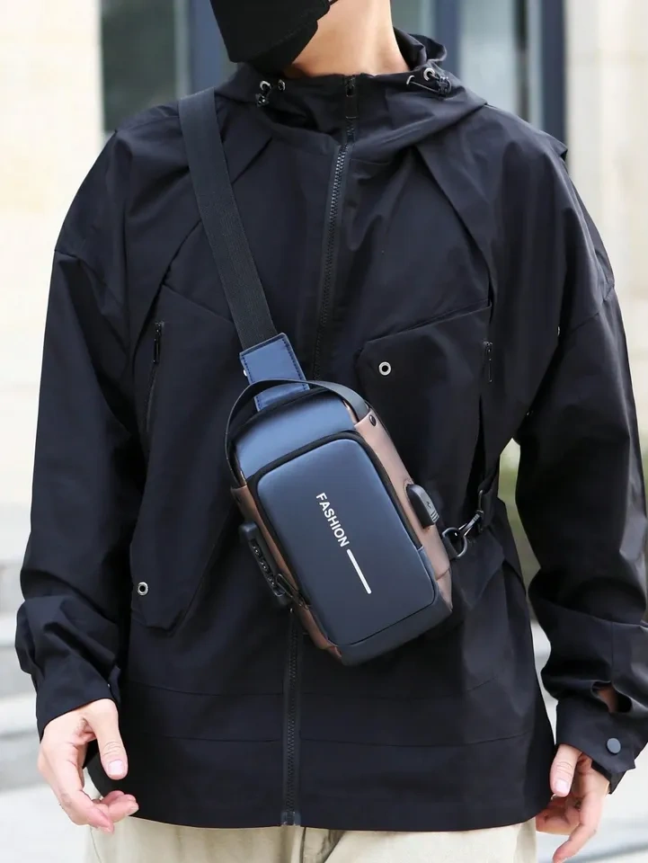 Anti-Theft Sling Bag with USB Charging Port - photo 3