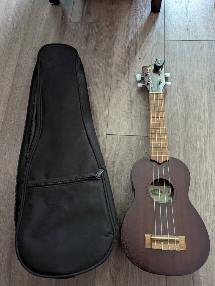 Kala KA-15s Soprano Ukulele with D'Addario Tuner and Gig Bag - photo 2