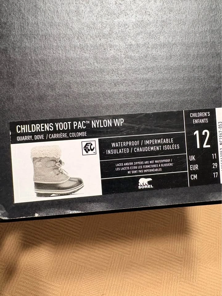 Toddler/Child Sorel Boots - Size 12 - photo 3