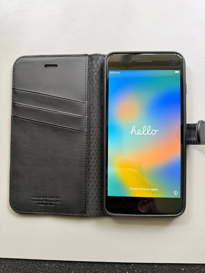 iPhone 8 Plus with Spigen Wallet Case