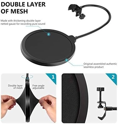 Neewer Microphone Pop Filter - photo 2