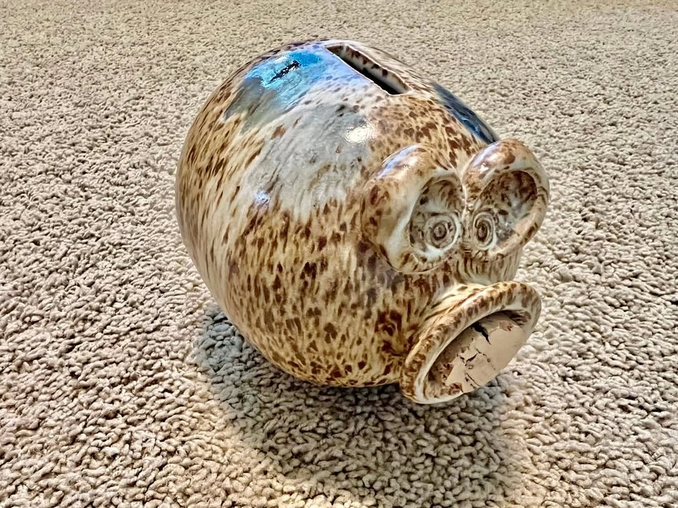 Pottery Piggy Bank